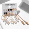 6 Pairs Boho Vibes Earring Set - Image 3