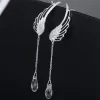 Angel Wing Ear Cuffs Sterling Silver Earrings - Image 6