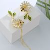 Bee On The Sunflower Mismatched Earrings - Image 6