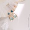 Blue Ocean Floating In The Woods Earrings - Image 4