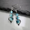 Bohemian Creative Curved Wavy Earrings - Image 4