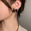 Bow Shaped Stud Earrings - Image 4