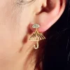 Can You Stop The Rain Detailed Earrings - Image 3