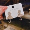 Can You Stop The Rain Detailed Earrings - Image 6