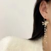 Charming Red Lips Of Butterfly Earrings - Image 3