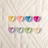 Cute Candy Set Of 4 Heart Earrings - Image 3