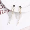 Cute Romantic Acrylic Long Dancing Girl Earrings - Image 4