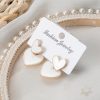 Double Heart Luxury Korean Earrings - Image 3