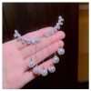 Faux Pearls Long Tassels Earrings - Image 7