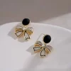French Elegant Bowknot Earrings - Image 2