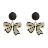 French Elegant Bowknot Earrings - Image 3