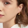 Gold Premium Chunky Hoop Earrings - Image 3