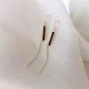 Golden Bar Stylish Looks Earrings - Image 2