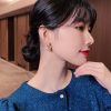 Heart Made Of Pearls Korean Style Earrings - Image 4