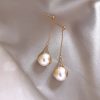 High Sense Faux Pearl Earrings - Image 2