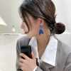 Klein Blue Fishtail Earrings - Image 5