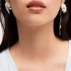 Korean Daisy Day Flower Mismatched Earrings - Image 2