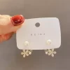 Korean Flower Fish Luxury Earrings - Image 2