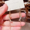 Korean Star Drop Earrings - Image 3