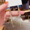 Korean Star Drop Earrings - Image 4