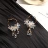 Korean Temperament Resin Flower Earrings - Image 5