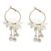 Korean Temperament Resin Flower Earrings - Image 6