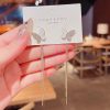 Long Tassel Butterfly Drop Earrings - Image 2