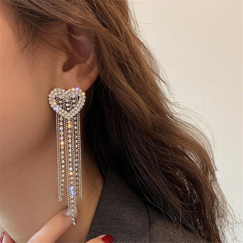 Vintage Design Crystal Earrings Women Statement Stud India  Ubuy