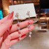 Luxury Rose Flowers Long Earrings - Image 2