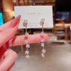 Luxury Rose Flowers Long Earrings - Image 4