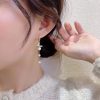 Minimalist Hanging Butterfly Korean Earrings - Image 5