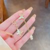 Mismatched Butterfly Korean Earrings - Image 3