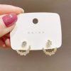 Moon In The Summer Crystal Earrings - Image 4