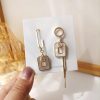 New Asymmetric French Style Earrings - Image 2