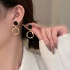 New Luxury Circle Geometry Earrings - Image 6