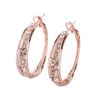 Personalized Earrings Diamond Earrings Rose Gold - Image 2