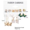 Retro Classical Butterfly Earrings - Image 2