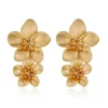 Rose Gold Flower Limited Edition Earrings - Image 2