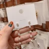 Simulated Pearl Women's Long Earrings - Image 4