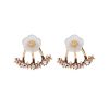 Small Daisy Flowers Double Sided Earrings - Image 5