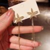 Spring Flower Shining Korean Earrings - Image 2