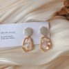 Stonic Marble Fashion Earrings - Image 3