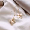 The Crushed Pearls Korean Earrings - Image 3