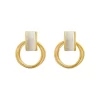 The Entangled Round Shiny Earrings - Image 3