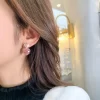 The Pink Heart Of Love Earrings  - Image 3