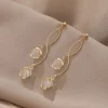 The Squirrels Of Pearls Twisted Earrings - Image 2