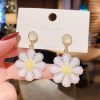 The Sugary Pink Sunflower Earrings - Image 3
