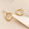 The Twisted Round Wires Earrings - Image 2