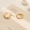 The Twisted Round Wires Earrings - Image 5