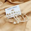 Vintage Pearl Earrings For Women - Image 3